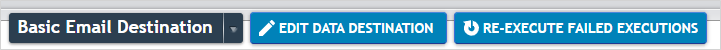 Data Destination main options