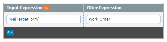 Example of a Dispatch Data Destination filter rule